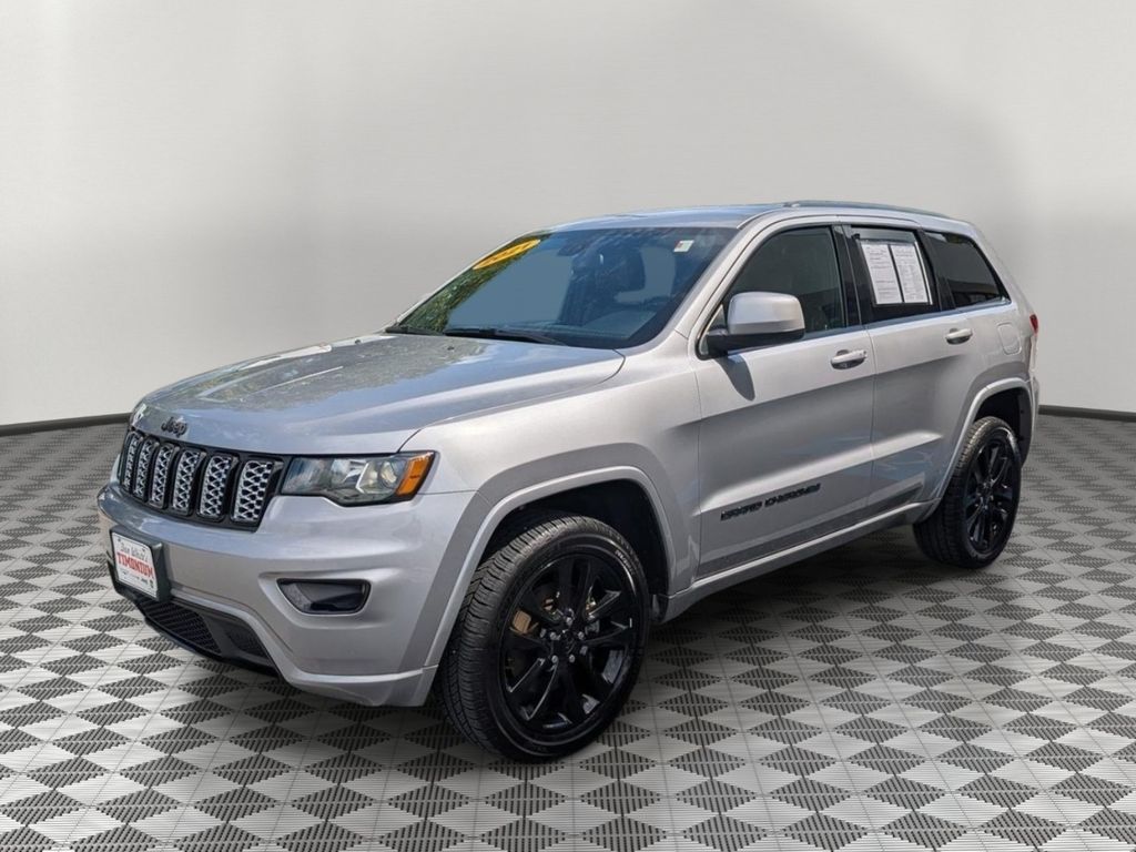Billet Silver Metallic 2021 Jeep Grand Cherokee SUV / Crossover Four-Wheel Drive 8-Speed Automatic