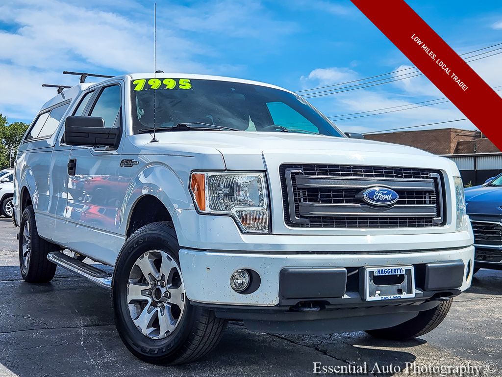 Oxford White 2013 Ford F-150 Pickup Truck Four-Wheel Drive 6-Speed Automatic