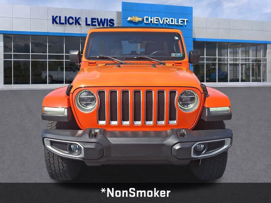 2018 Jeep Wrangler Unlimited Sahara Orange at Subaru and VW of Moon Township