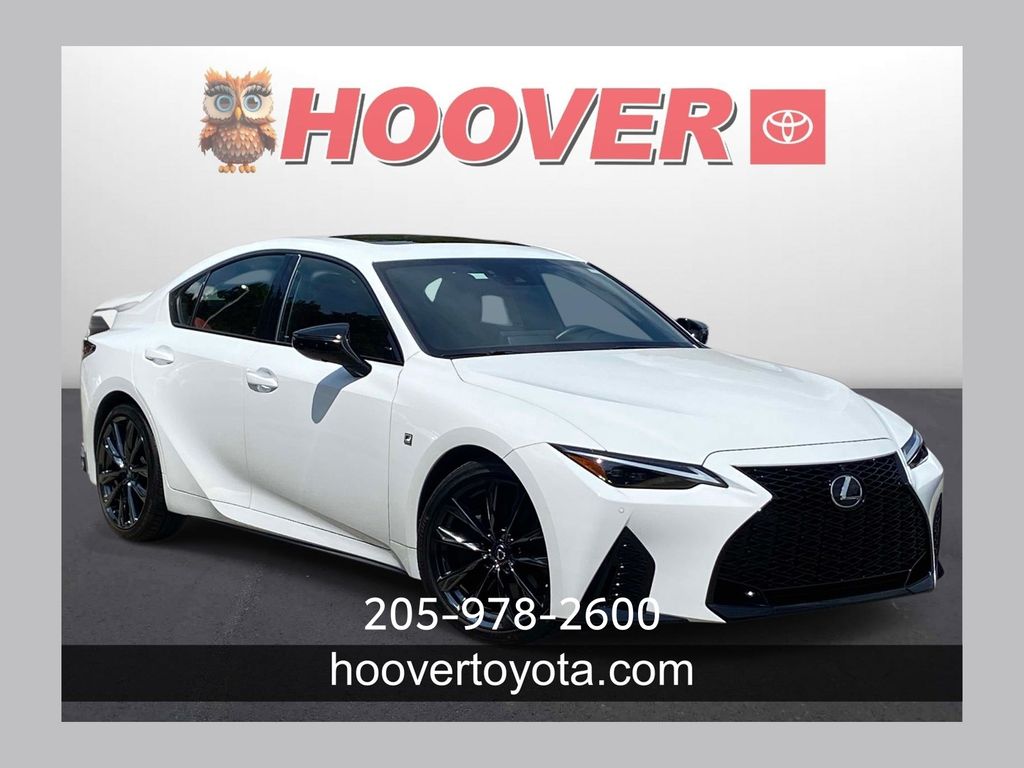 Ultra White 2025 Lexus IS Sedan Rear-Wheel Drive 8-Speed Automatic