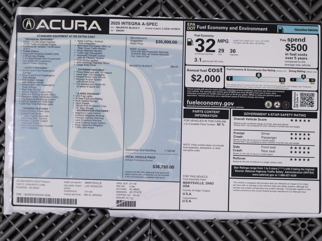 2025 Acura Integra A-Spec 9