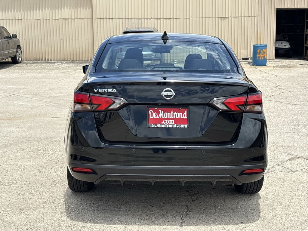 2025 Nissan Versa 1.6 SV Black at Baytown Hyundai
