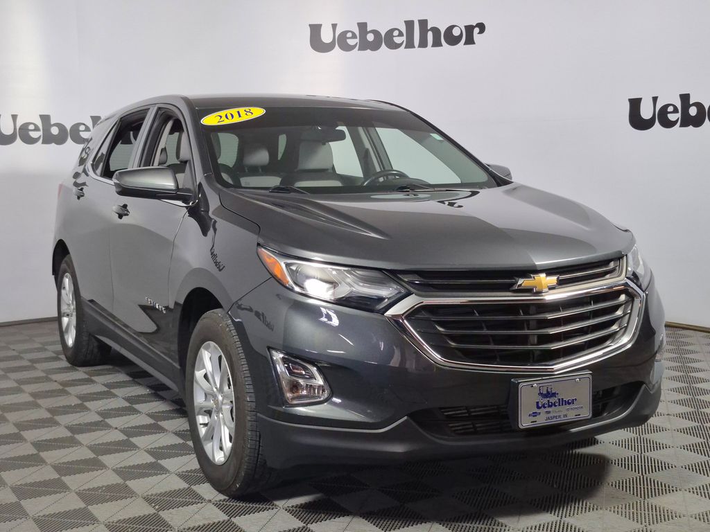 Nightfall Gray Metallic 2018 Chevrolet Equinox SUV / Crossover Front-Wheel Drive 6-Speed Automatic Overdrive