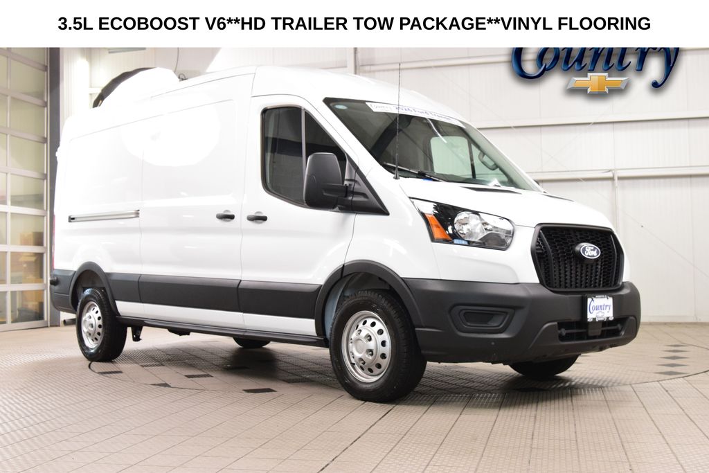 Oxford White 2026 Ford Transit Cargo Van Rear-Wheel Drive