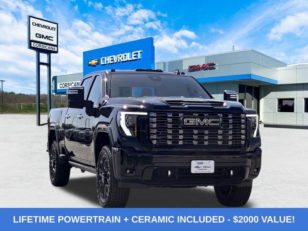 Onyx Black 2026 GMC Sierra 2500HD Pickup Truck Four-Wheel Drive Automatic