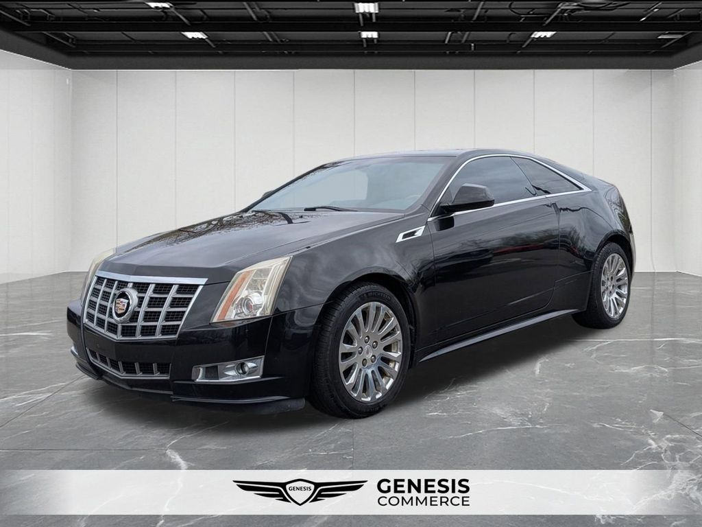 Black Diamond Tricoat 2012 Cadillac CTS Coupe 3.6L Premium AWD Coupe All-Wheel Drive 6-Speed Automatic