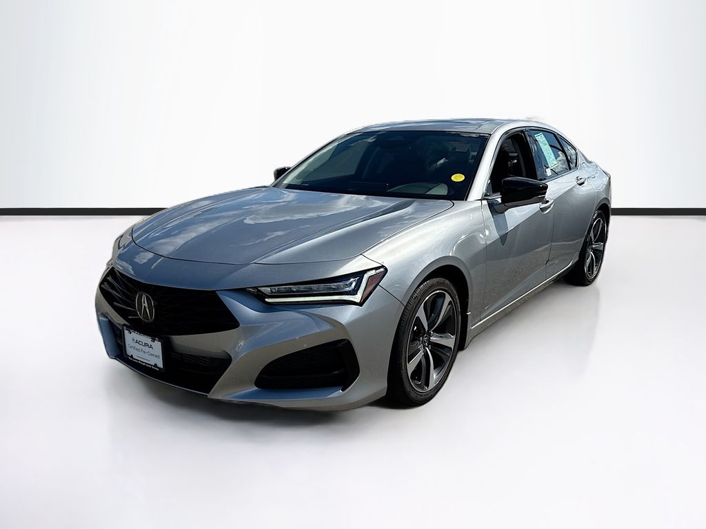 Lunar Silver Metallic 2025 Acura TLX Sedan Front-Wheel Drive Automatic