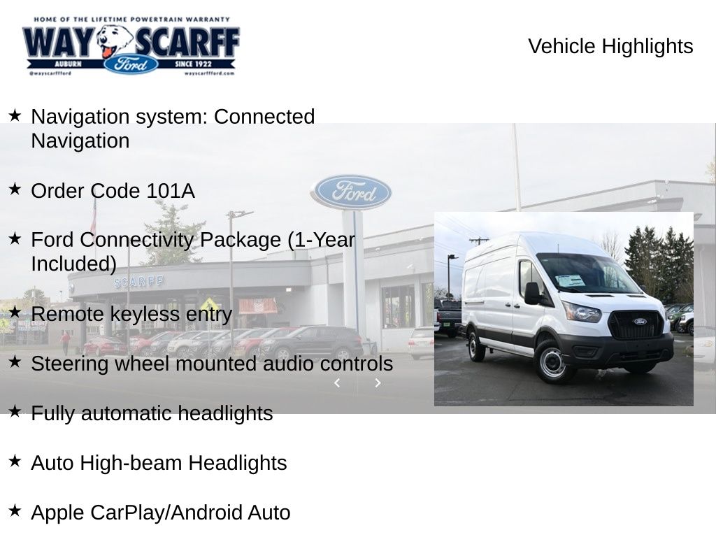 2026 Ford Transit Cargo Van 