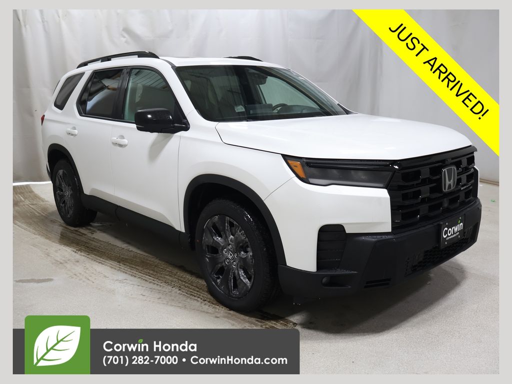 Platinum White Pearl 2026 Honda Pilot SUV / Crossover All-Wheel Drive Automatic