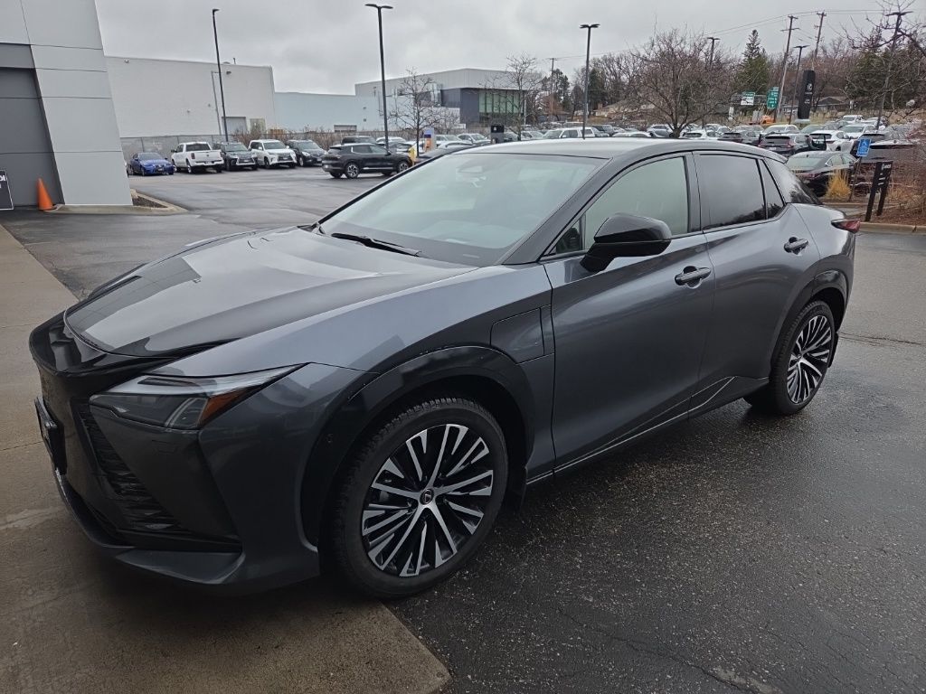 Cloudburst Gray 2024 Lexus RZ 450e Premium AWD with 18 inch Wheels SUV / Crossover All-Wheel Drive Automatic