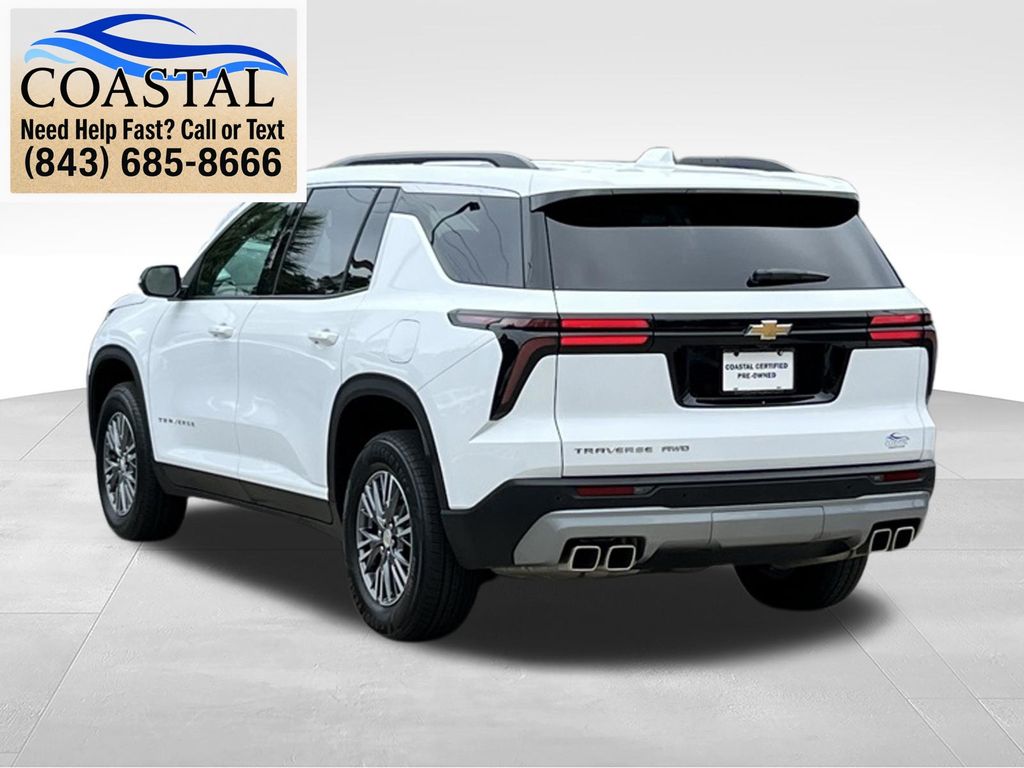 2025 Chevrolet Traverse LT White at Bob Mills Chevrolet