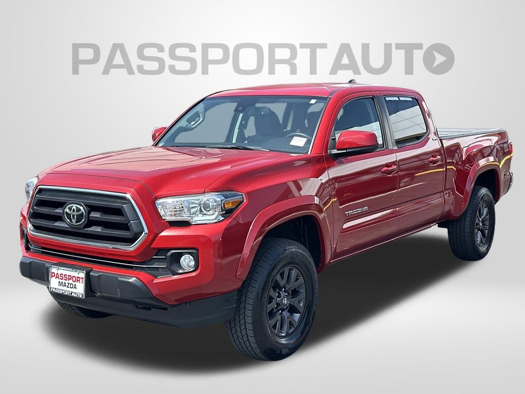 Barcelona Red Metallic 2020 Toyota Tacoma Pickup Truck Four-Wheel Drive 6-Speed Automatic