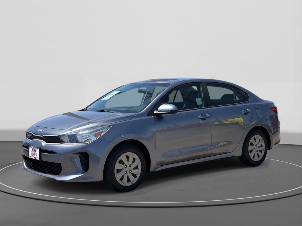 Phantom Gray 2019 Kia Rio S FWD Sedan Front-Wheel Drive 6-Speed Automatic