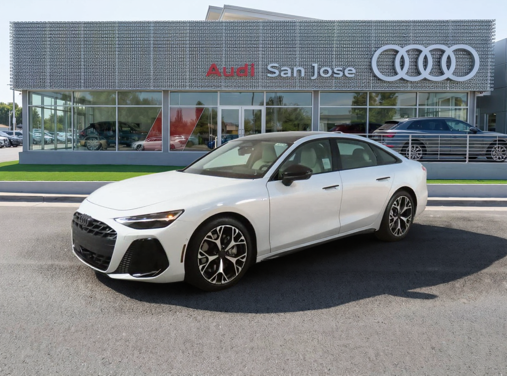 Glacier White Metallic 2026 Audi A6 Sedan All-Wheel Drive 7-Speed Automatic