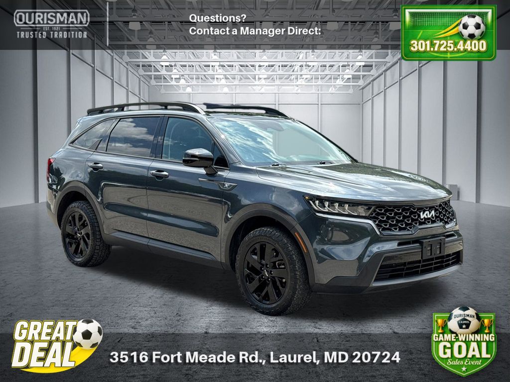 Gray 2023 Kia Sorento SUV / Crossover All-Wheel Drive 8-Speed Automatic