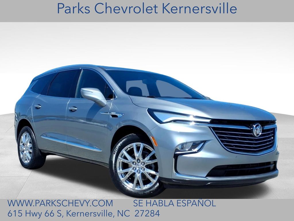 Gray Metallic 2023 Buick Enclave Essence FWD SUV / Crossover Front-Wheel Drive 9-Speed Automatic