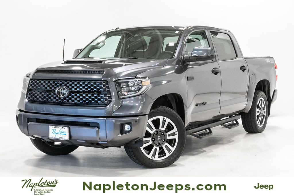 Magnetic Gray Metallic 2019 Toyota Tundra Pickup Truck Four-Wheel Drive 6-Speed Automatic