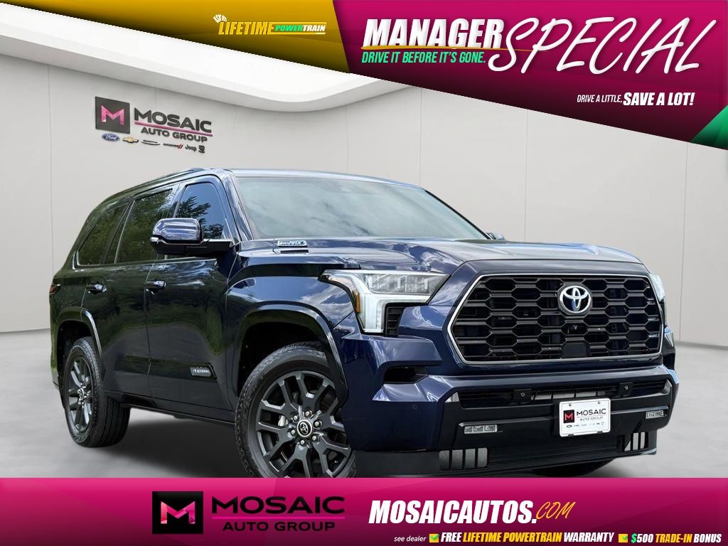 Blueprint 2023 Toyota Sequoia SUV / Crossover Four-Wheel Drive Automatic