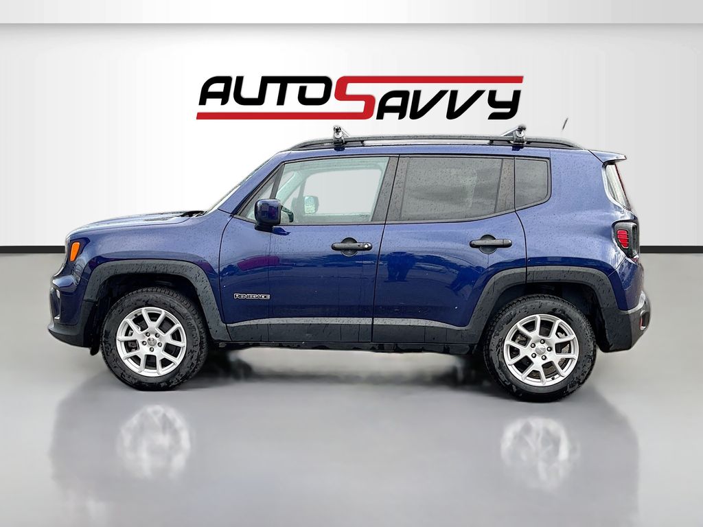 Used 2021 Blue Jeep Latitude image 4