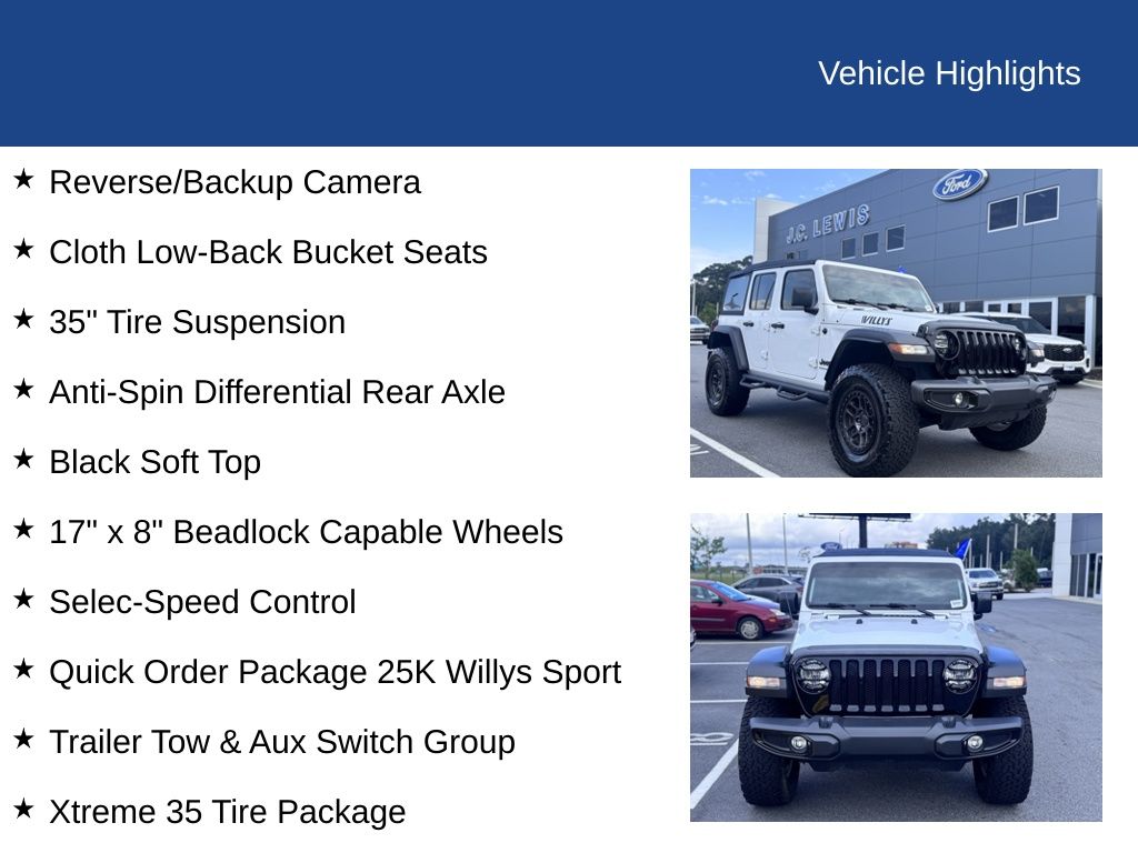 2023 Jeep Wrangler Willys