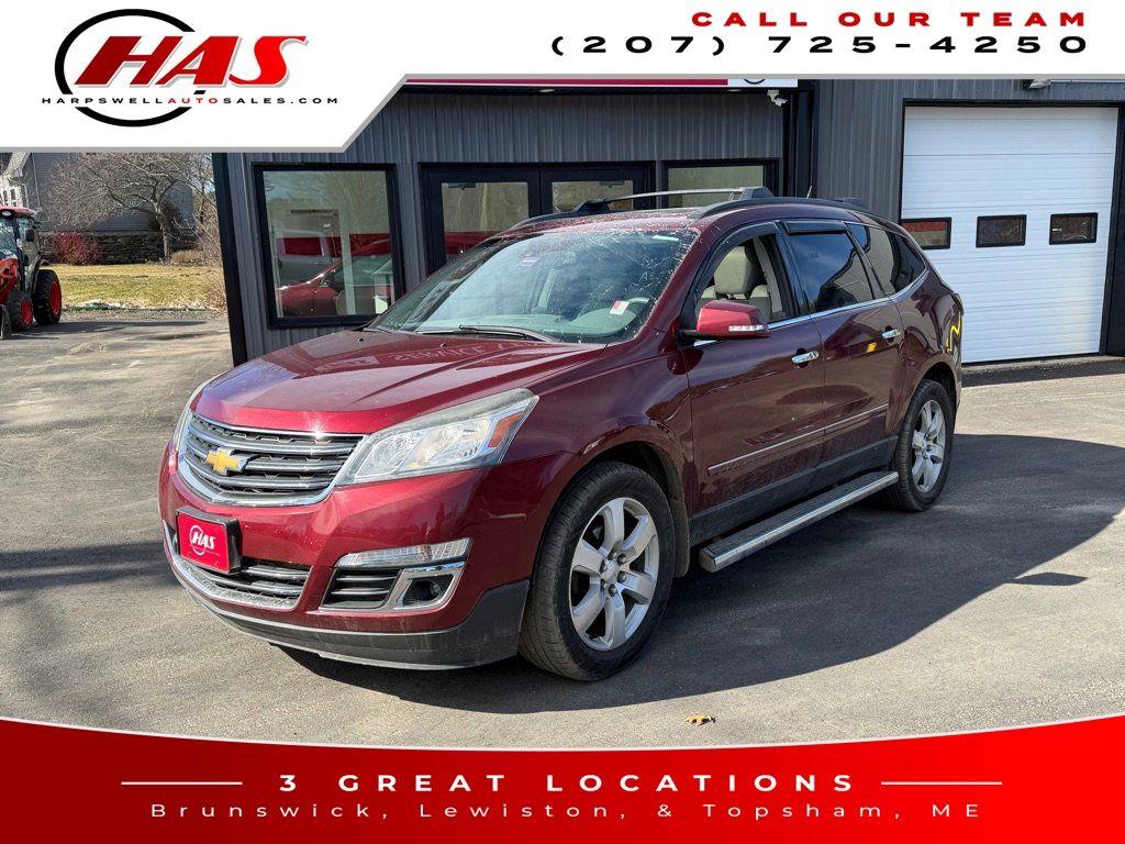 Siren Red Tintcoat 2017 Chevrolet Traverse Premier AWD SUV / Crossover All-Wheel Drive 6-Speed Automatic