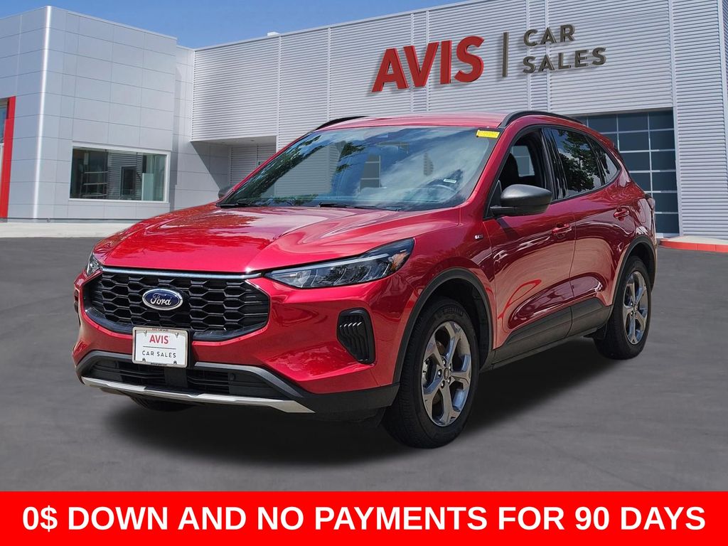 Rapid Red Metallic TC 2025 Ford Escape ST-Line AWD SUV / Crossover All-Wheel Drive 8-Speed Automatic