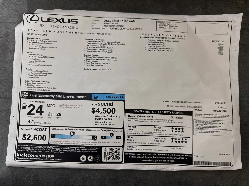 Thumbnail: 2026 Lexus NX - 9
