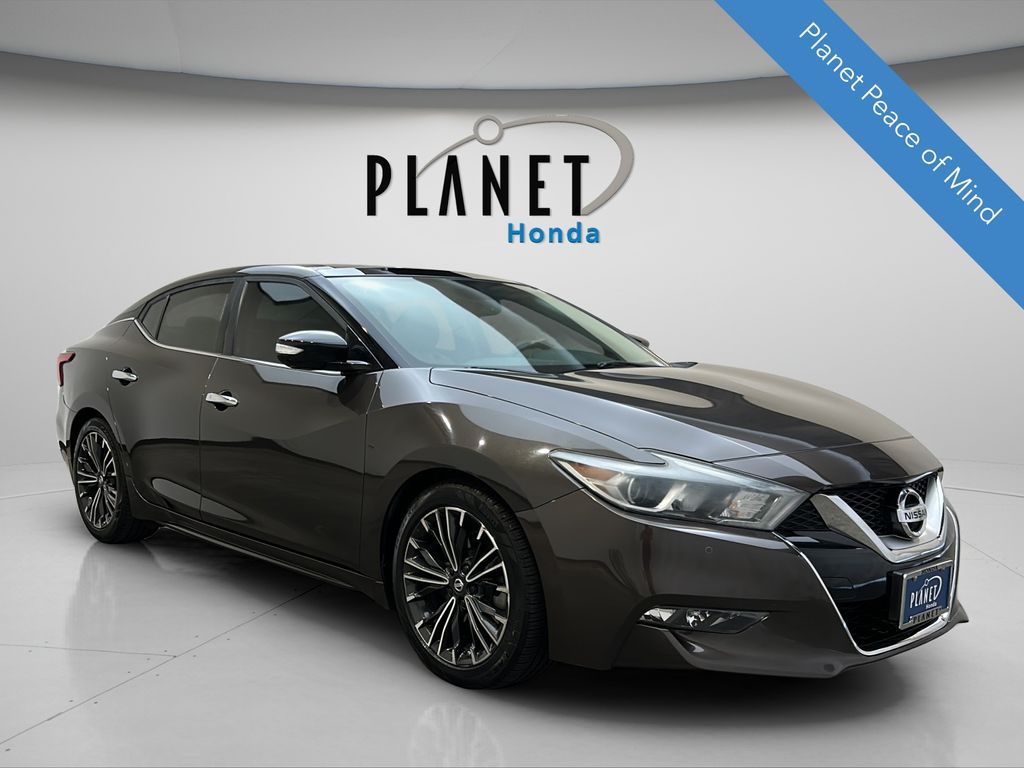 Forged Bronze 2016 Nissan Maxima Sedan Front-Wheel Drive Continuously Variable Transmission