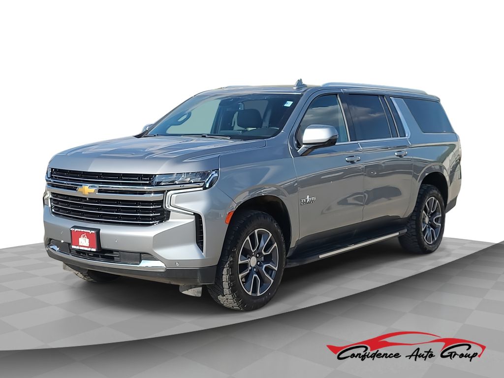 Sterling Gray Metallic 2023 Chevrolet Suburban LT 4WD SUV / Crossover Four-Wheel Drive Automatic