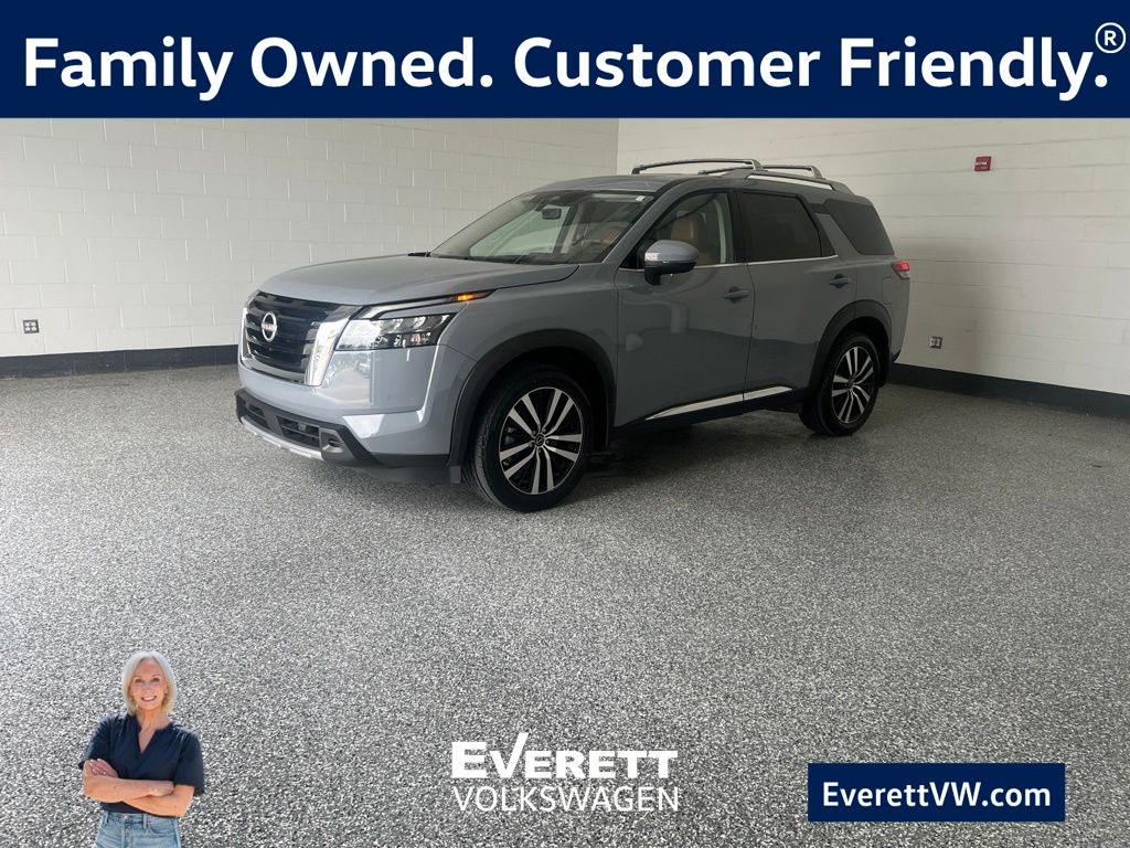 Boulder Gray Pearl 2025 Nissan Pathfinder SUV / Crossover All-Wheel Drive 9-Speed Automatic
