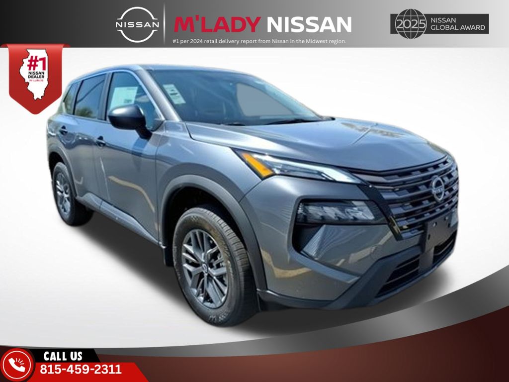 Gun Met 2026 Nissan Rogue S FWD SUV / Crossover Front-Wheel Drive Continuously Variable Transmission