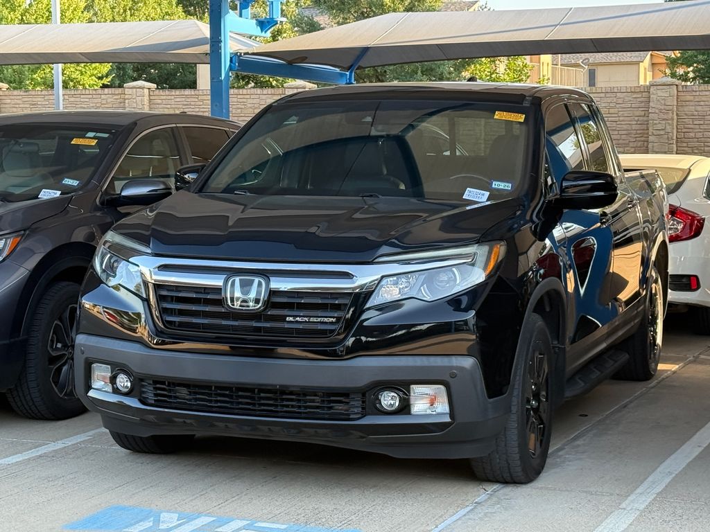 Platinum White Pearl 2019 Honda Ridgeline Pickup Truck All-Wheel Drive 6-Speed Automatic