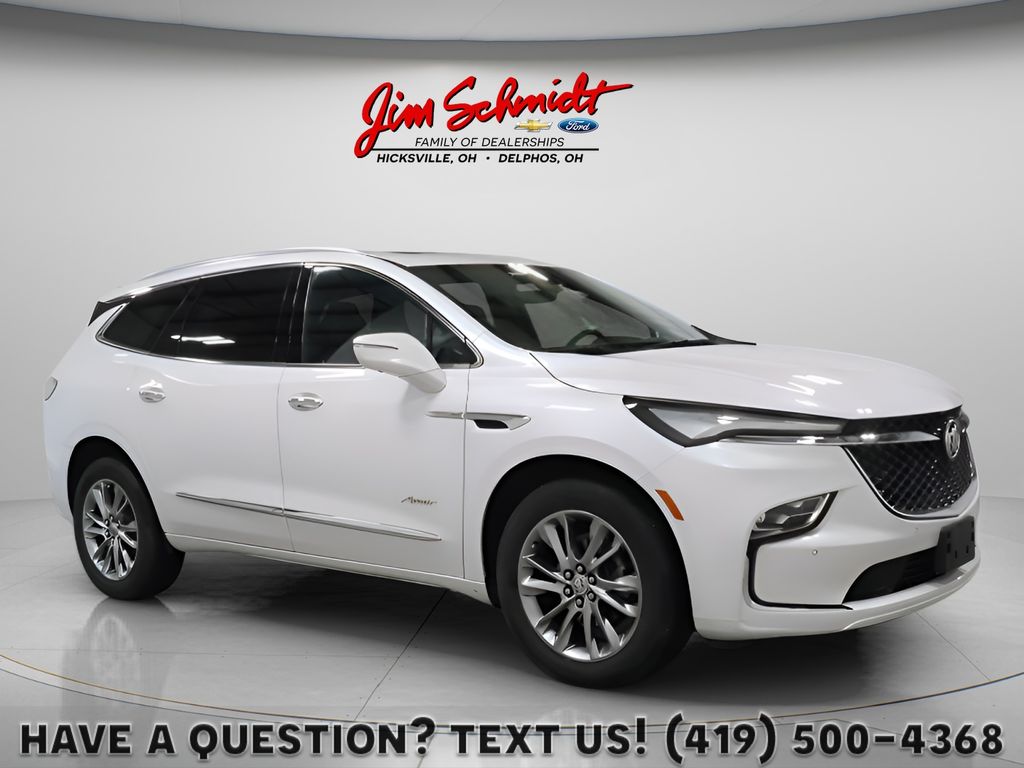 White Frost Tricoat 2023 Buick Enclave SUV / Crossover Four-Wheel Drive 9-Speed Automatic