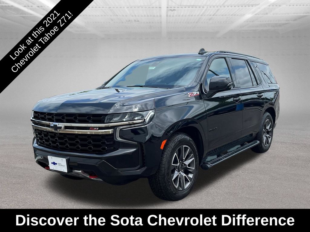 Black 2021 Chevrolet Tahoe SUV / Crossover Four-Wheel Drive 