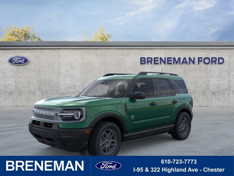 Eruption Green Metallic 2025 Ford Bronco Sport SUV / Crossover All-Wheel Drive 8-Speed Automatic