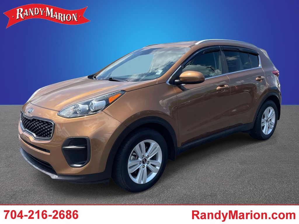 Red (Copper) 2019 Kia Sportage SUV / Crossover Front-Wheel Drive 6-Speed Automatic Overdrive