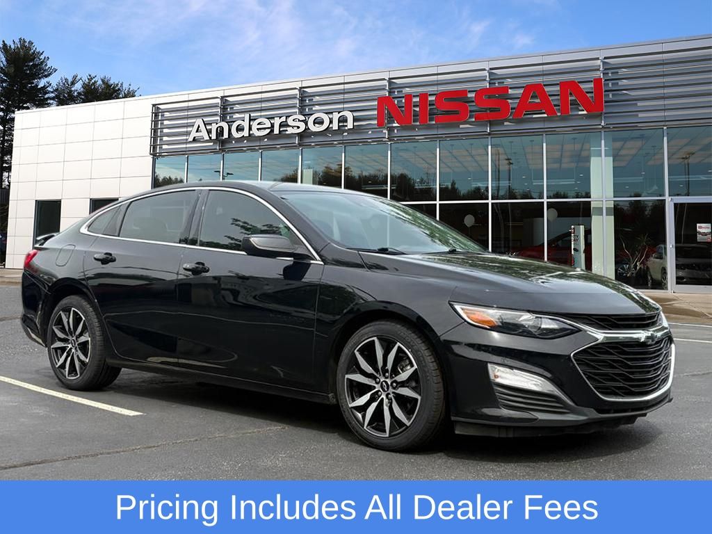 Mosaic Black Metallic 2022 Chevrolet Malibu Sedan Front-Wheel Drive Continuously Variable Transmission