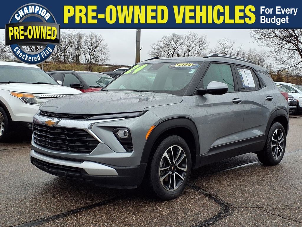 Sterling Gray Metallic 2024 Chevrolet Trailblazer LT FWD SUV / Crossover Front-Wheel Drive Continuously Variable Transmission