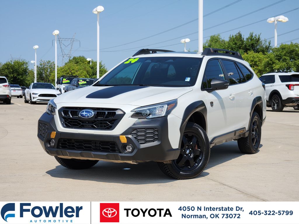Crystal White Pearl 2024 Subaru Outback SUV / Crossover All-Wheel Drive Continuously Variable Transmission
