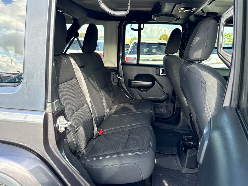Used 2021 Gray Jeep Unlimited Sport S image 22