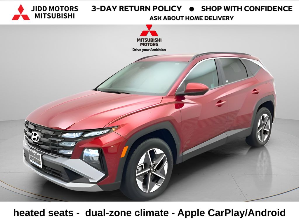 Ultimate Red 2025 Hyundai Tucson SEL AWD SUV / Crossover All-Wheel Drive 8-Speed Automatic