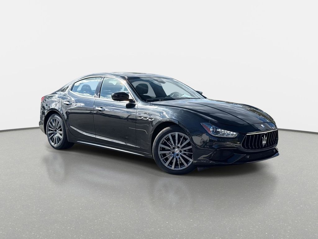 Nero Ribelle Metallic 2022 Maserati Ghibli Modena Q4 AWD Sedan All-Wheel Drive Automatic