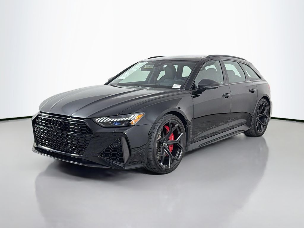 Black 2026 Audi RS 6 Avant 4.0T quattro Performance Wagon All-Wheel Drive 8-Speed Automatic