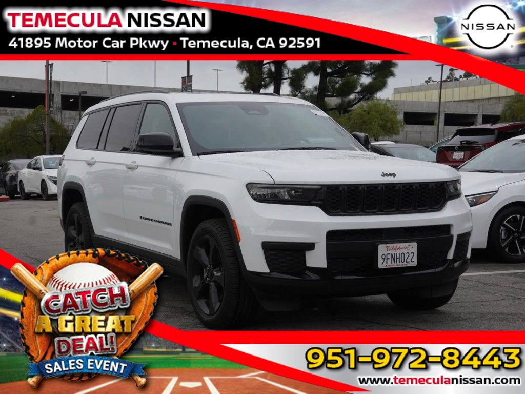 Bright White Clearcoat 2023 Jeep Grand Cherokee L Altitude RWD SUV / Crossover 4X2 8-Speed Automatic