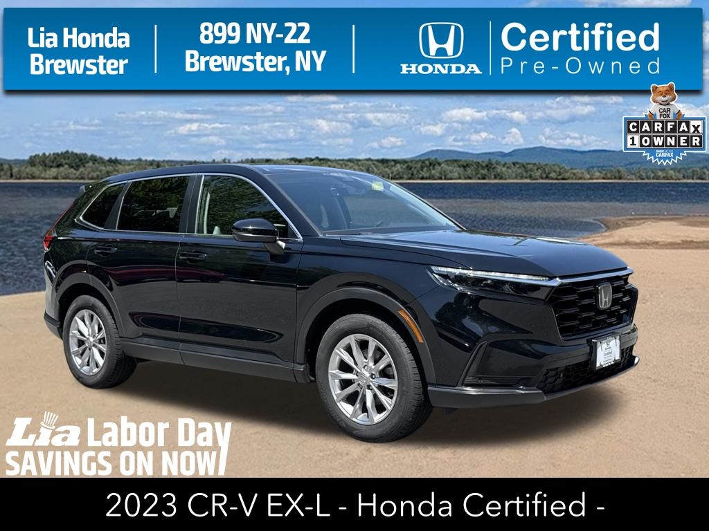 Black 2023 Honda CR-V SUV / Crossover All-Wheel Drive Continuously Variable Transmission