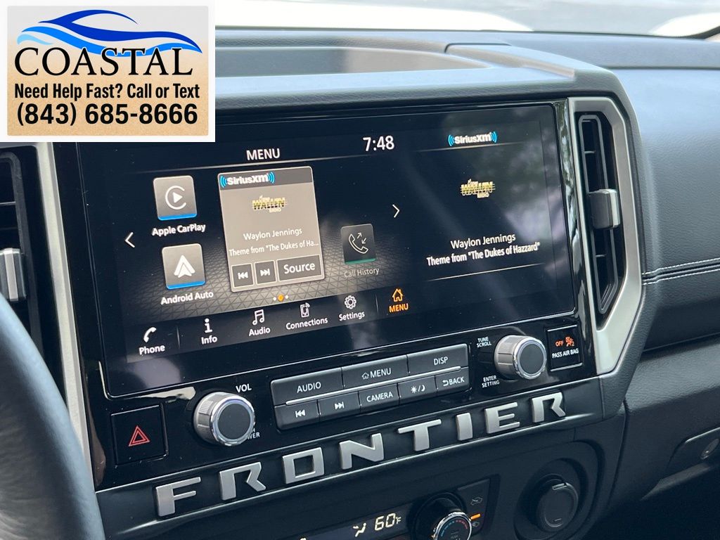 2025 Nissan Frontier SV White at Lugoff Nissan