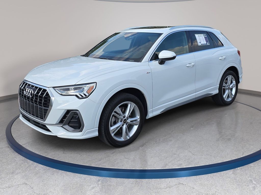 Glacier White Metallic 2022 Audi Q3 quattro Premium Plus S Line 45 TFSI SUV / Crossover All-Wheel Drive 8-Speed Automatic