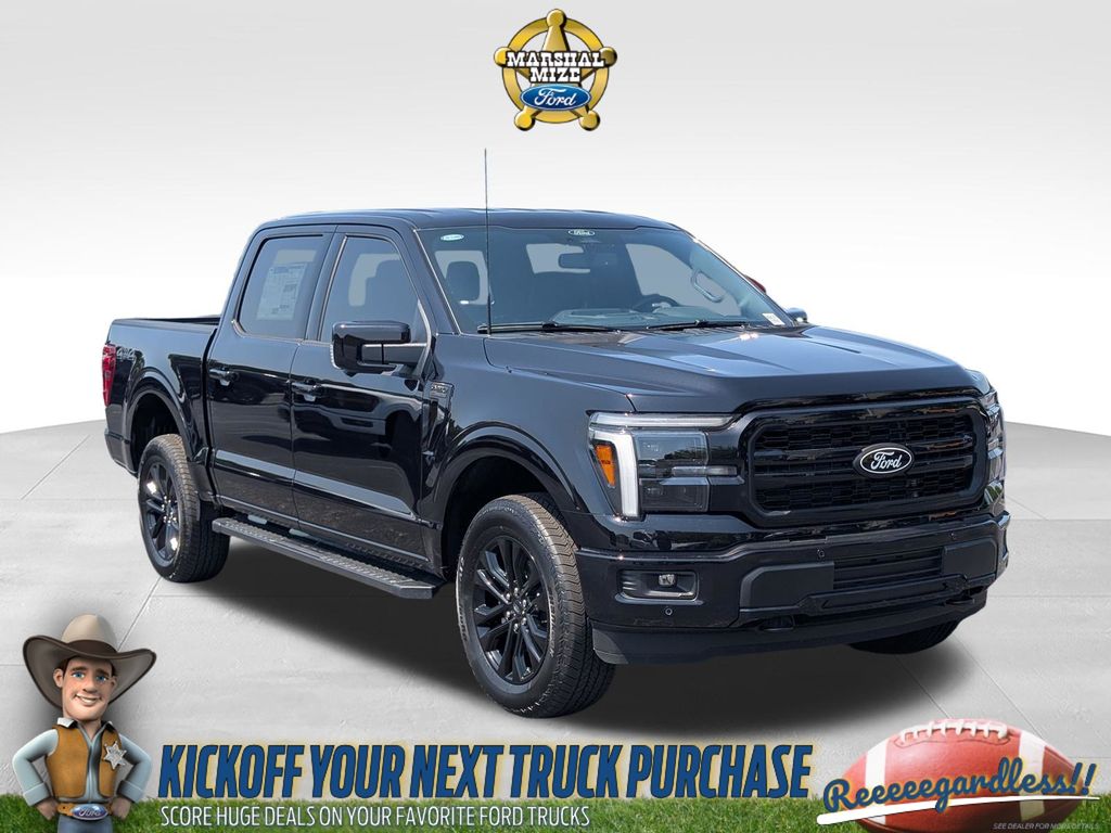 Agate Black Metallic 2026 Ford F-150 Pickup Truck Four-Wheel Drive Automatic
