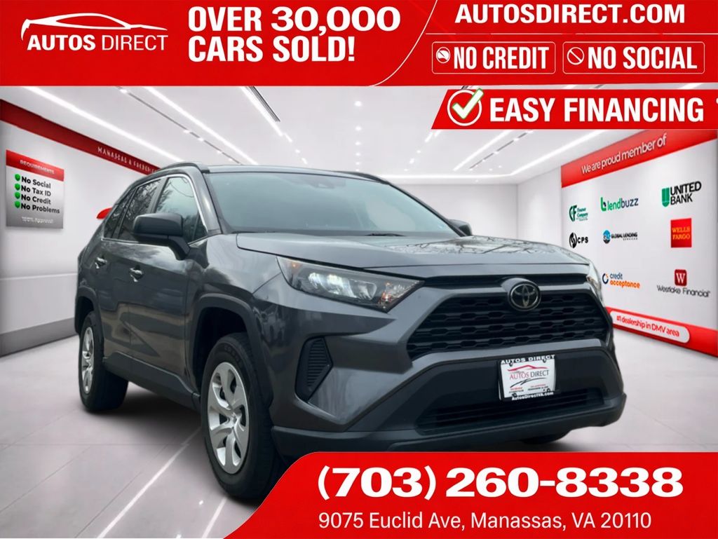 Magnetic Gray Metallic 2020 Toyota RAV4 SUV / Crossover All-Wheel Drive 8-Speed Automatic