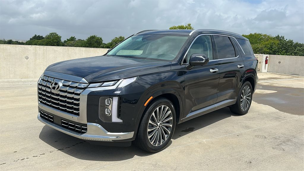 2024 Hyundai Palisade Calligraphy White at Big Star Chrysler Jeep Dodge Ram 